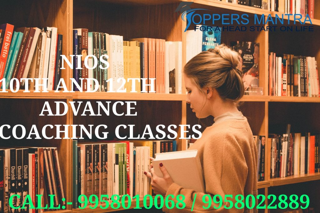NIOS COACHING CENTER FOR 10TH AND 12TH IN DELHI NCR