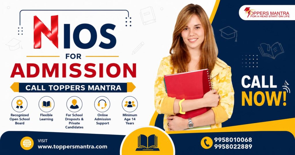 nios admission toppers mantra education center